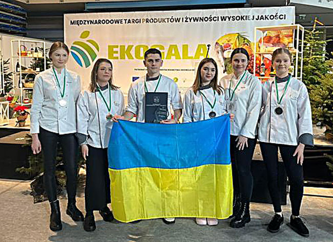 Студенти коледжу – переможці кулінарного конкурсу EKOGALA 2022