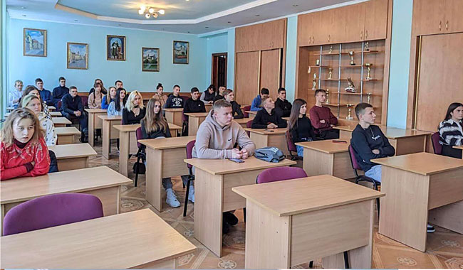 Спеціальності коледжу презентували у Ставропігійському вищому професійному училищі м. Львова