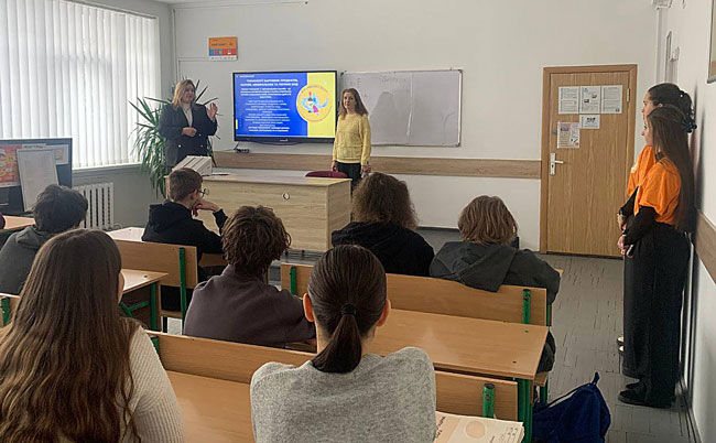 Від учня до студента: профорієнтаційний візит до СЗШ №36 м. Львова