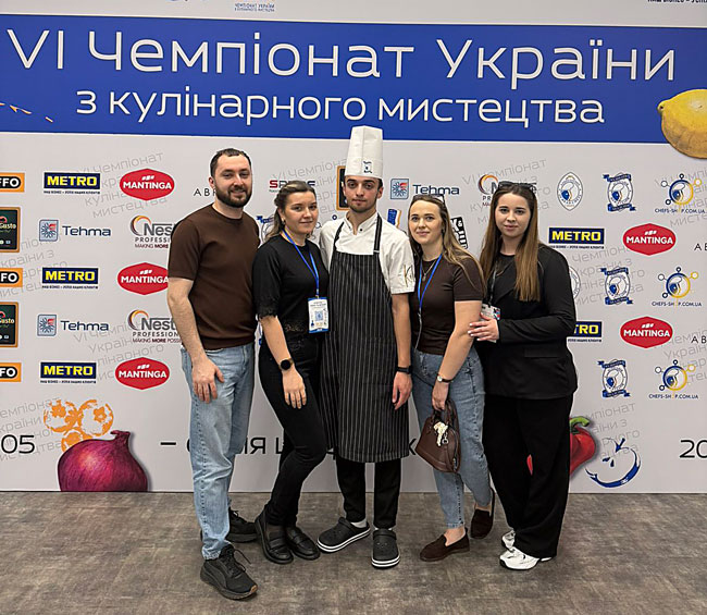 Срібна нагорода на чемпіонаті України з кулінарного мистецтва