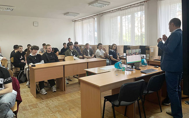 Профорієнтаційна зустріч з представниками Національного лісотехнічного університету України