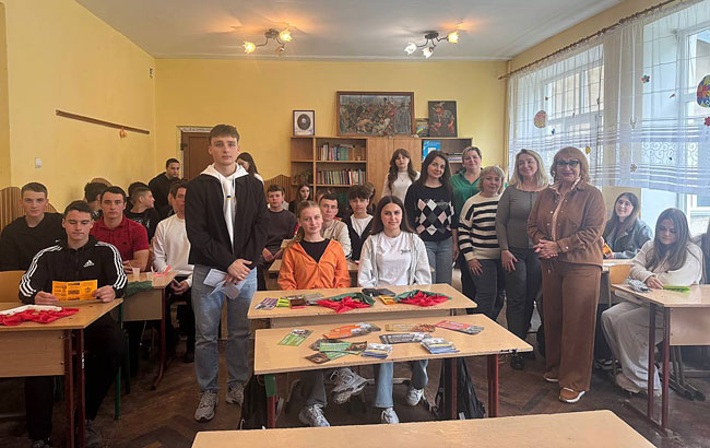 Профорієнтаційна зустріч у Рудках