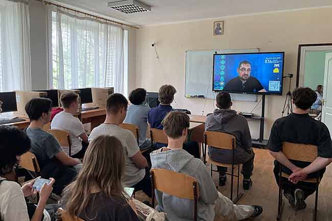 Студенти коледжу долучилися до перегляду КіберМарафону 2026 Студенти коледжу долучилися до перегляду КіберМарафону 2026