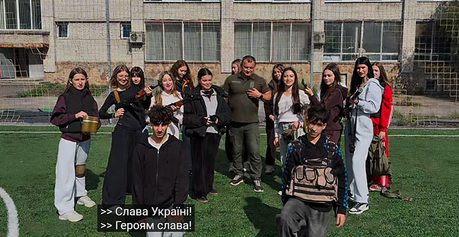 Національно-патріотичне заняття про код нашої свободи та сучасну оборону України
